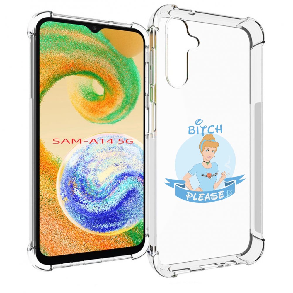 

Чехол MyPads принцесса-эльза женский для Samsung Galaxy A14 5G, Прозрачный, Tocco