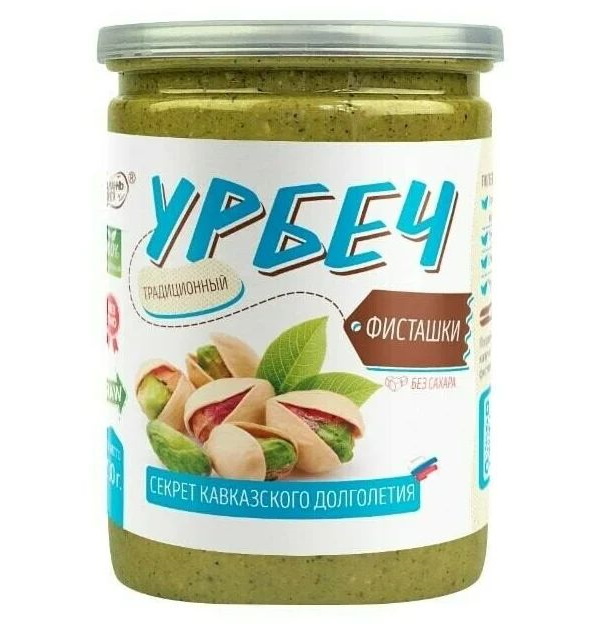 

Урбеч из ядер фисташки, 230 г
