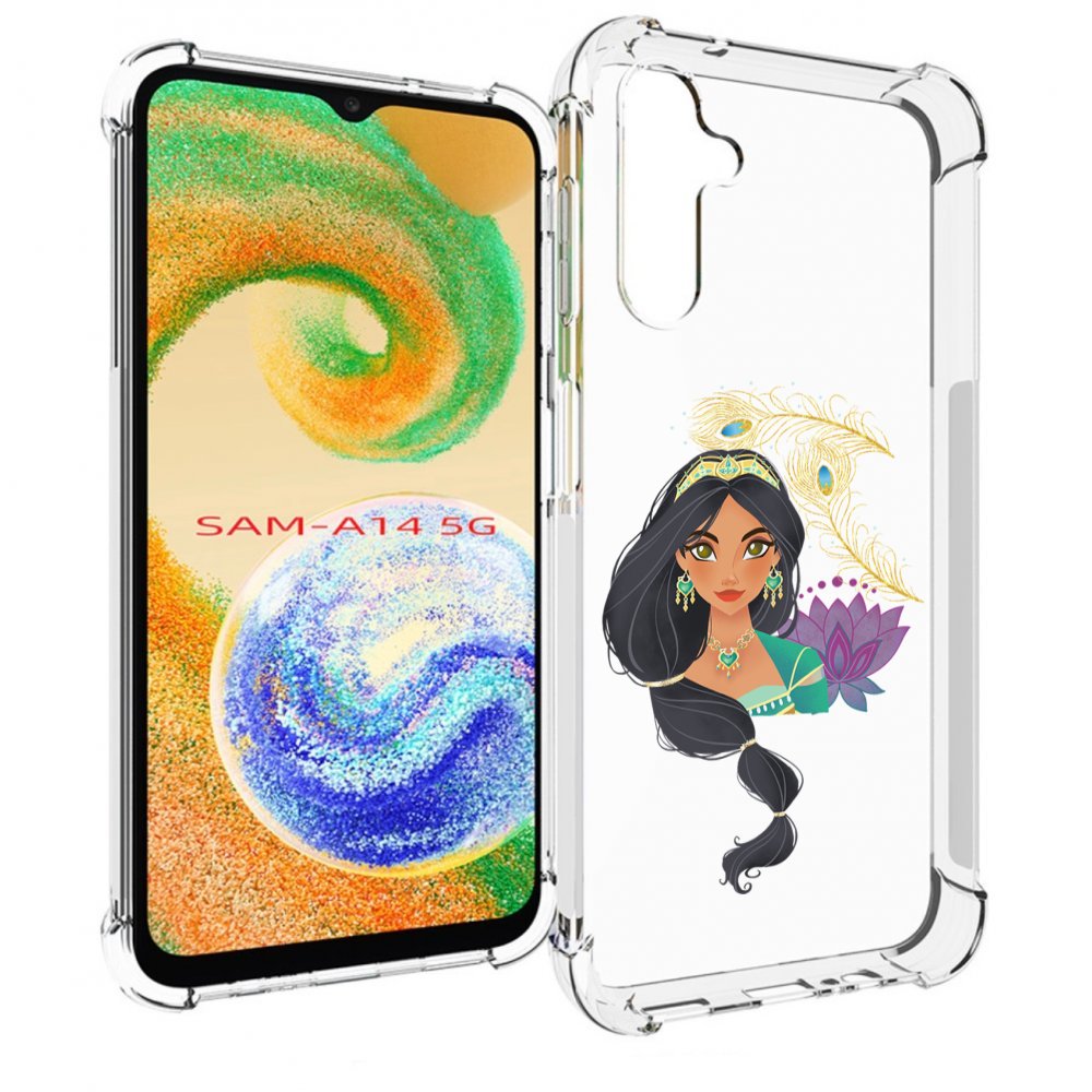 Чехол MyPads принцесса-из-алладина женский для Samsung Galaxy A14 5G