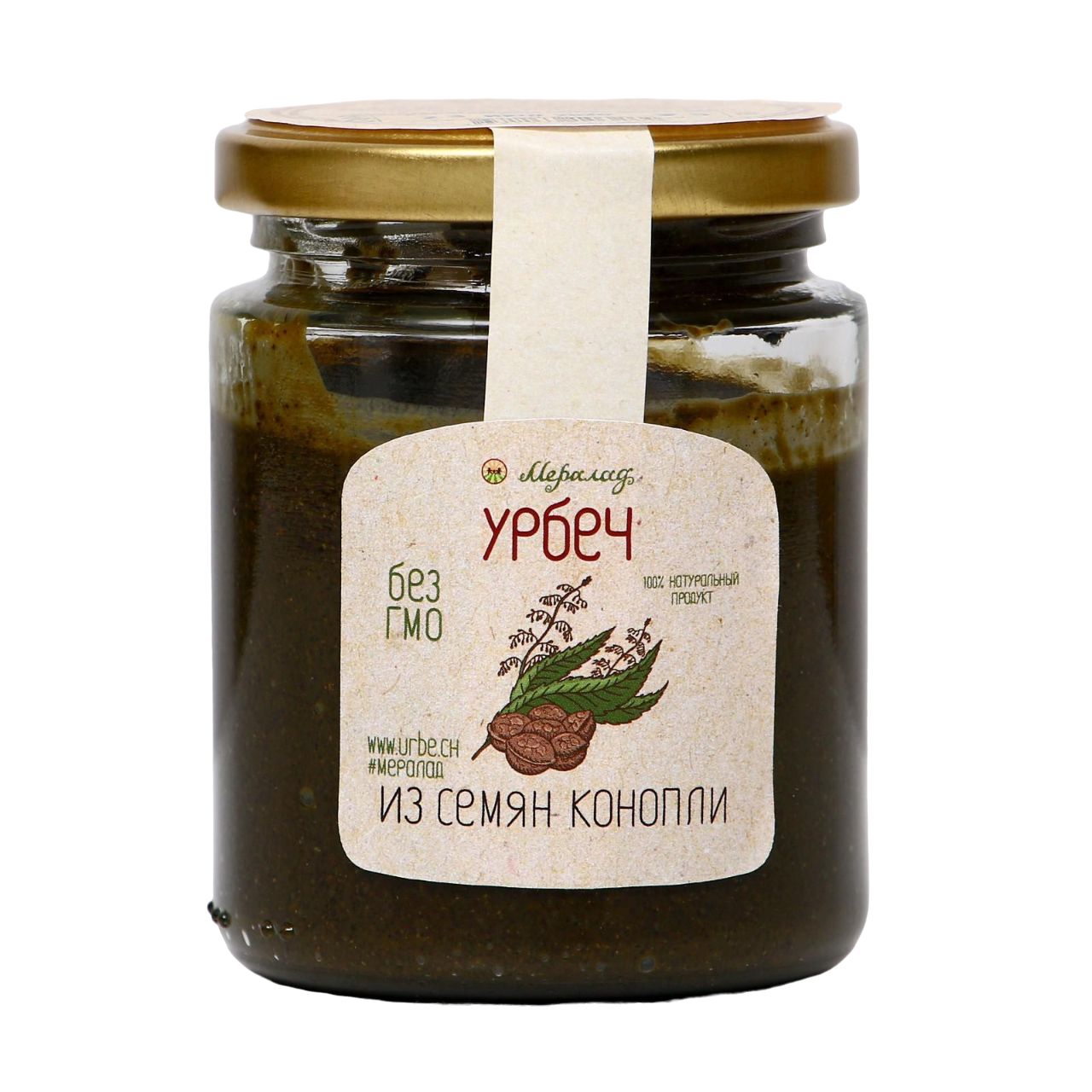 

Урбеч из семян конопли, 230 г