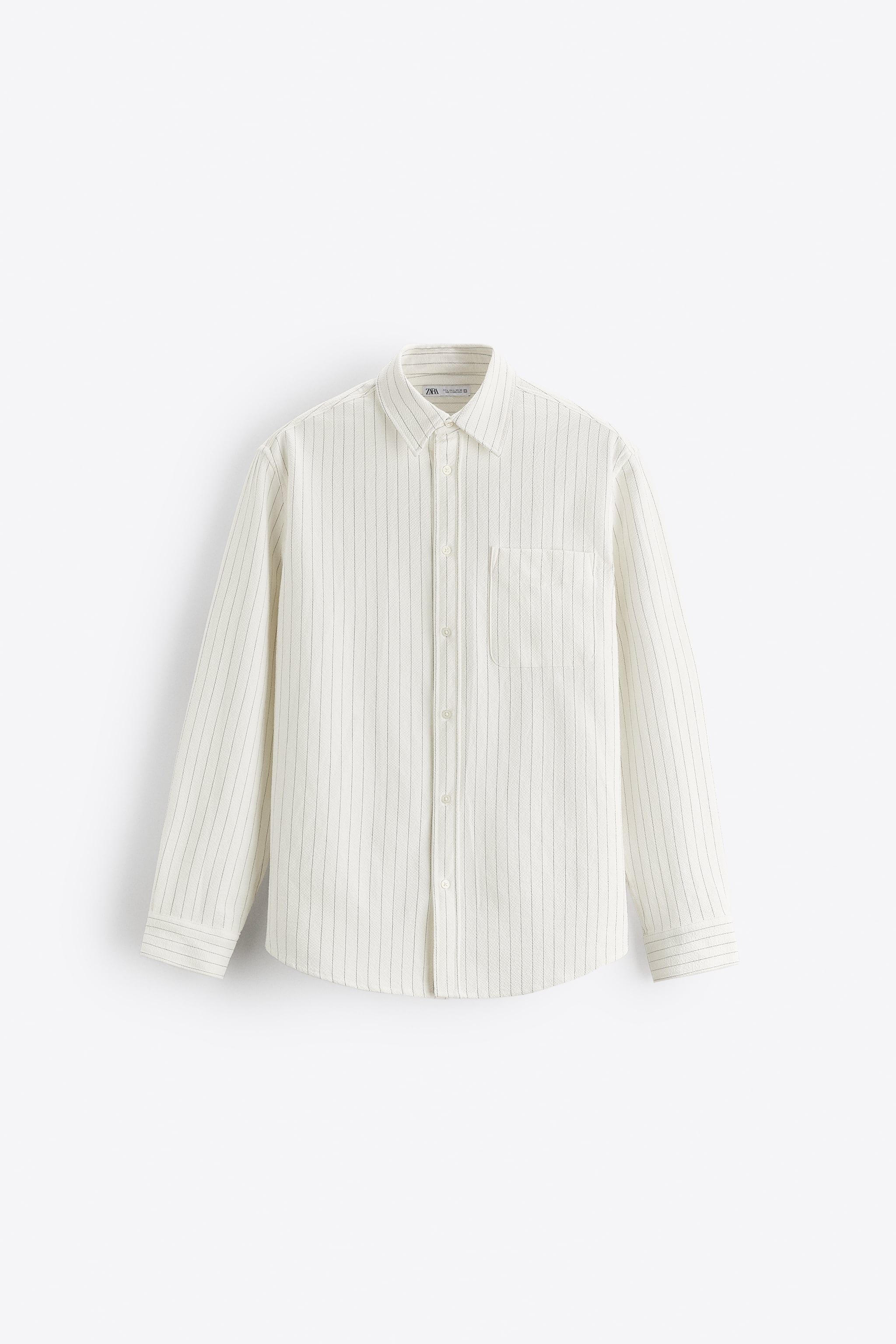 

Рубашка мужская ZARA 01063306 бежевая L (доставка из-за рубежа), 01063306