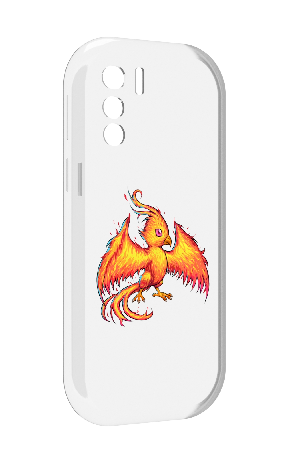 

Чехол MyPads огненная-птичка для UleFone Note 13P, Прозрачный, Tocco