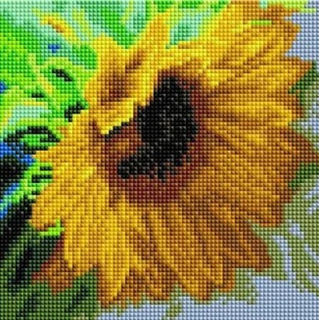 

PaintBoy Алмазная вышивка Подсолнечник UC212, 20x20 см