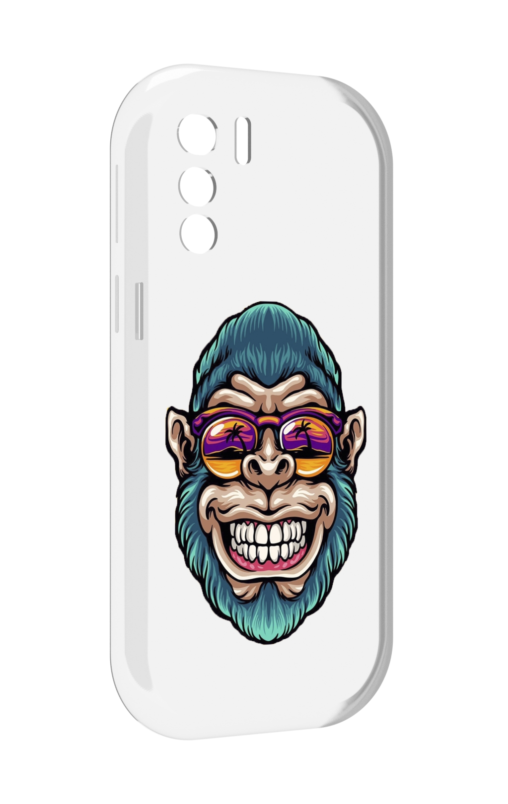 

Чехол MyPads обезьяна улыбается для UleFone Note 13P, Прозрачный, Tocco