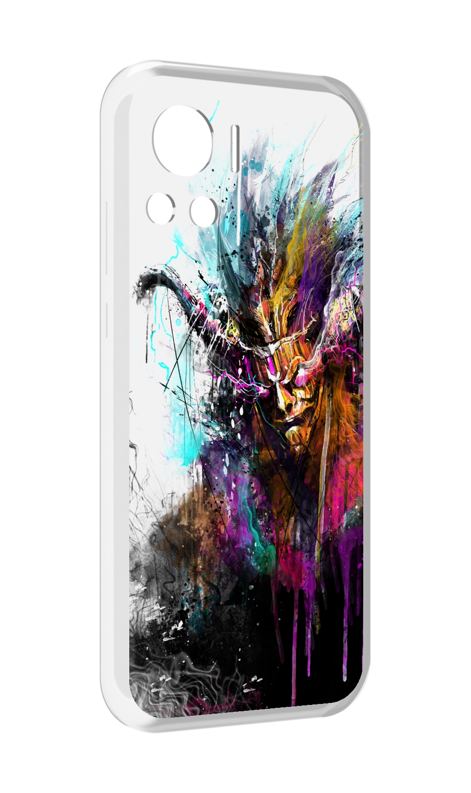 

Чехол MyPads яркий дьявол для Motorola Edge 30 Ultra, Прозрачный, Tocco