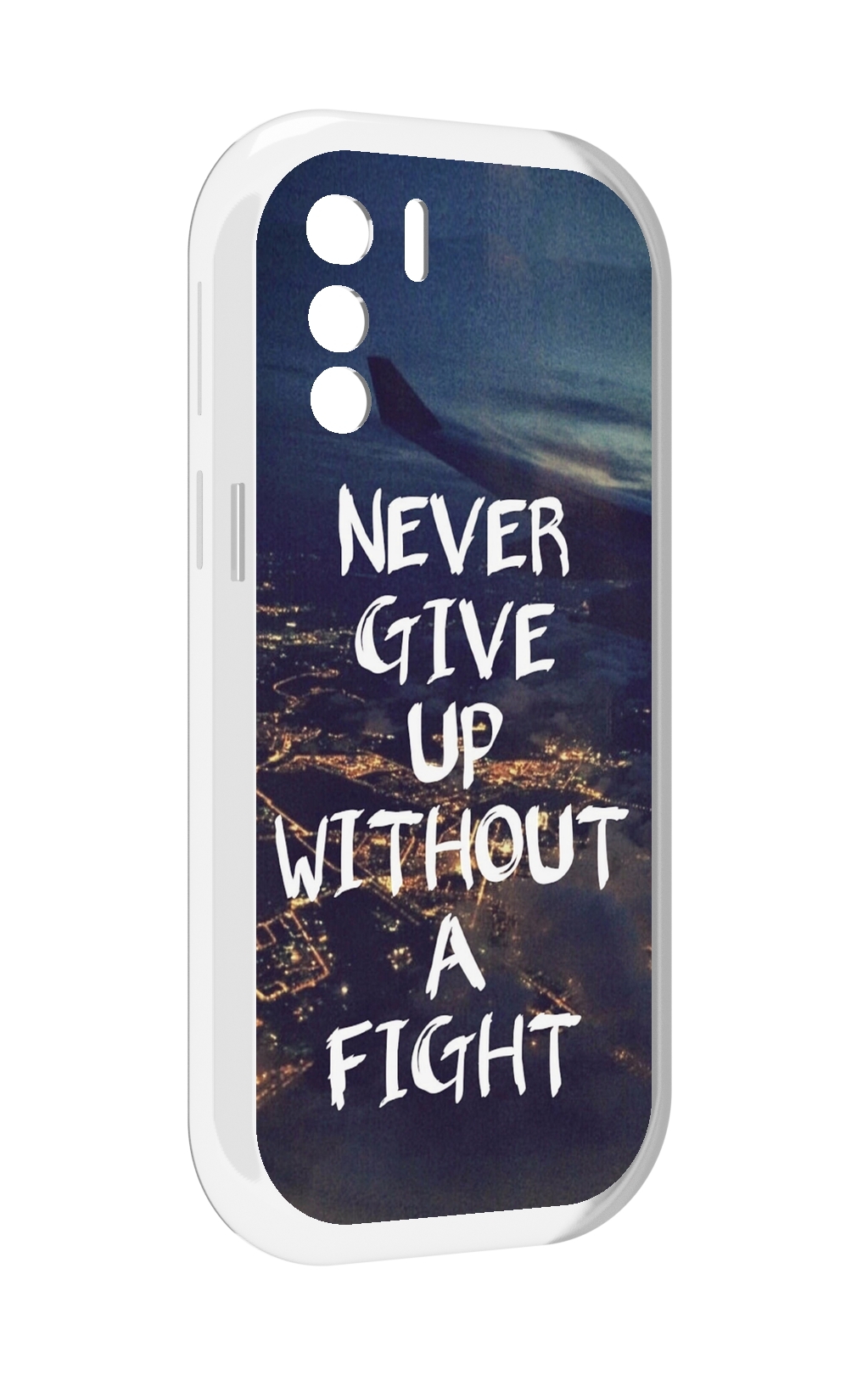 

Чехол MyPads никогда не сдавайся без боя для UleFone Note 13P, Прозрачный, Tocco