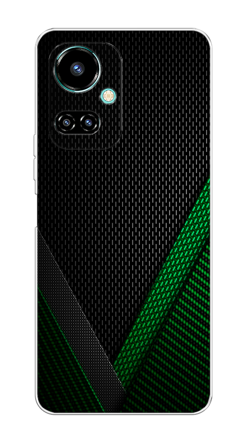 

Чехол Awog на Tecno Camon 19/19 Pro 4G "Зеленый карбон", Разноцветный, 302250-3