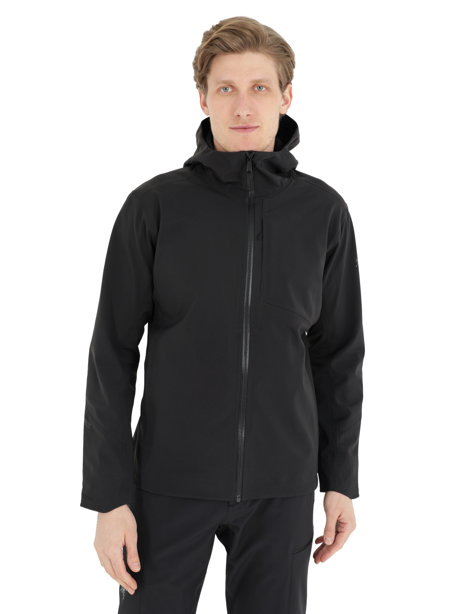 

Ветровка мужская Arcteryx Wynd Softshell Jacket Men's черная S, Wynd Softshell Jacket Men's