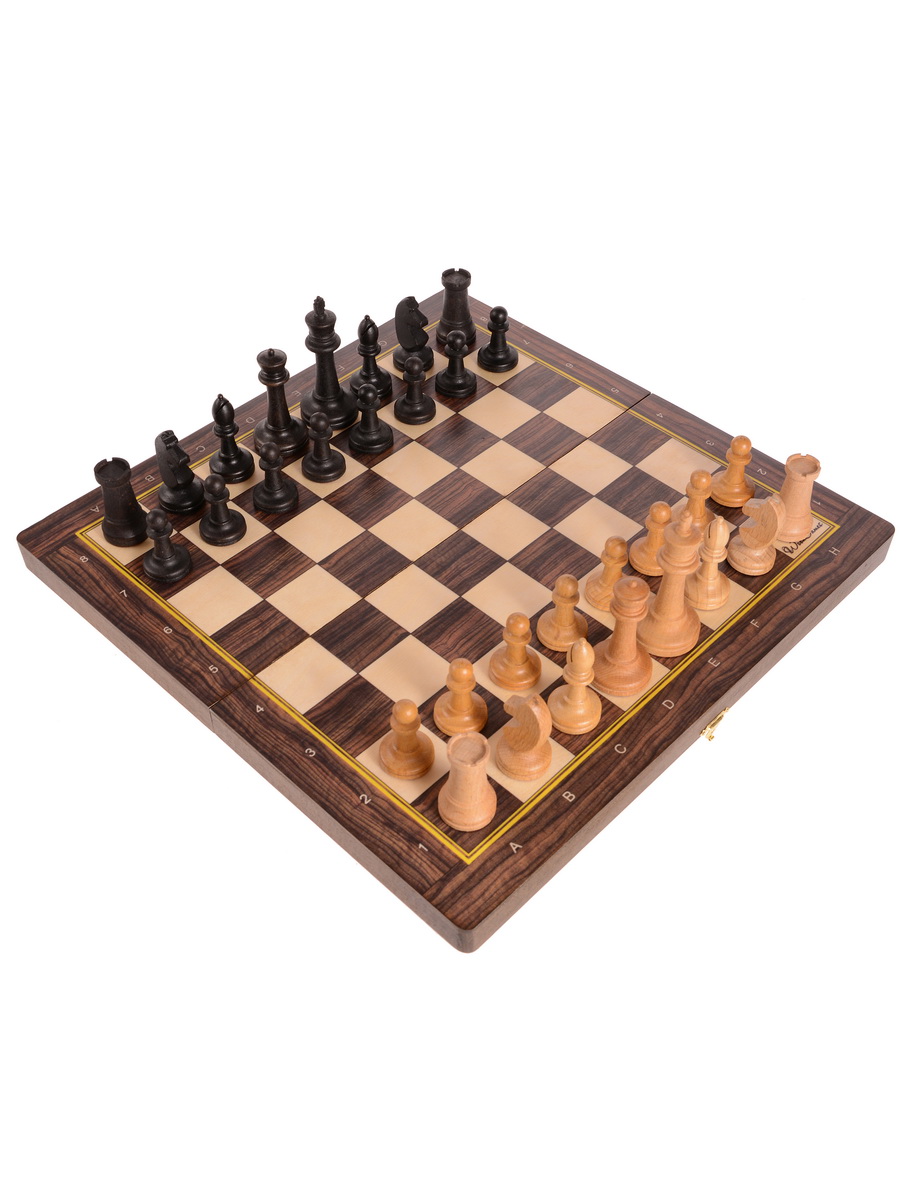 Шахматы складные WoodGames Баталия 40мм с утяжеленными фигурами шахматы woodgames складные баталия 40мм