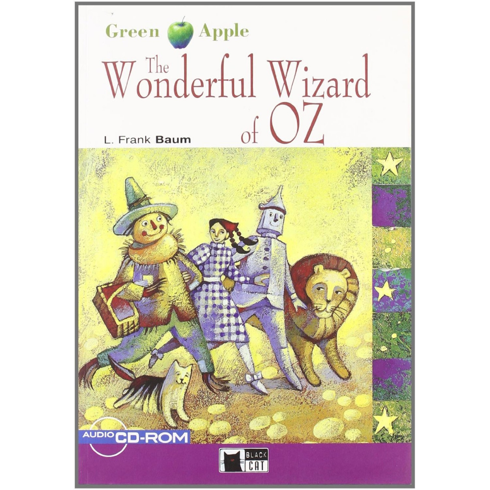 фото Книга green apple starter: the wonderful wizard of oz with audio / cd-rom cideb