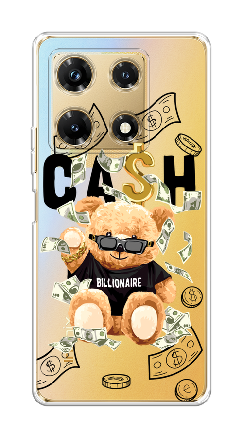 

Чехол на Infinix Note 30 Pro "Big cash", Черный;серый;бежевый, 3104550-6