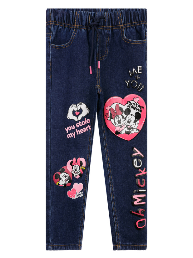 

Джинсы детские PlayToday 32142055, тёмно-синий, р. 104, 32142055