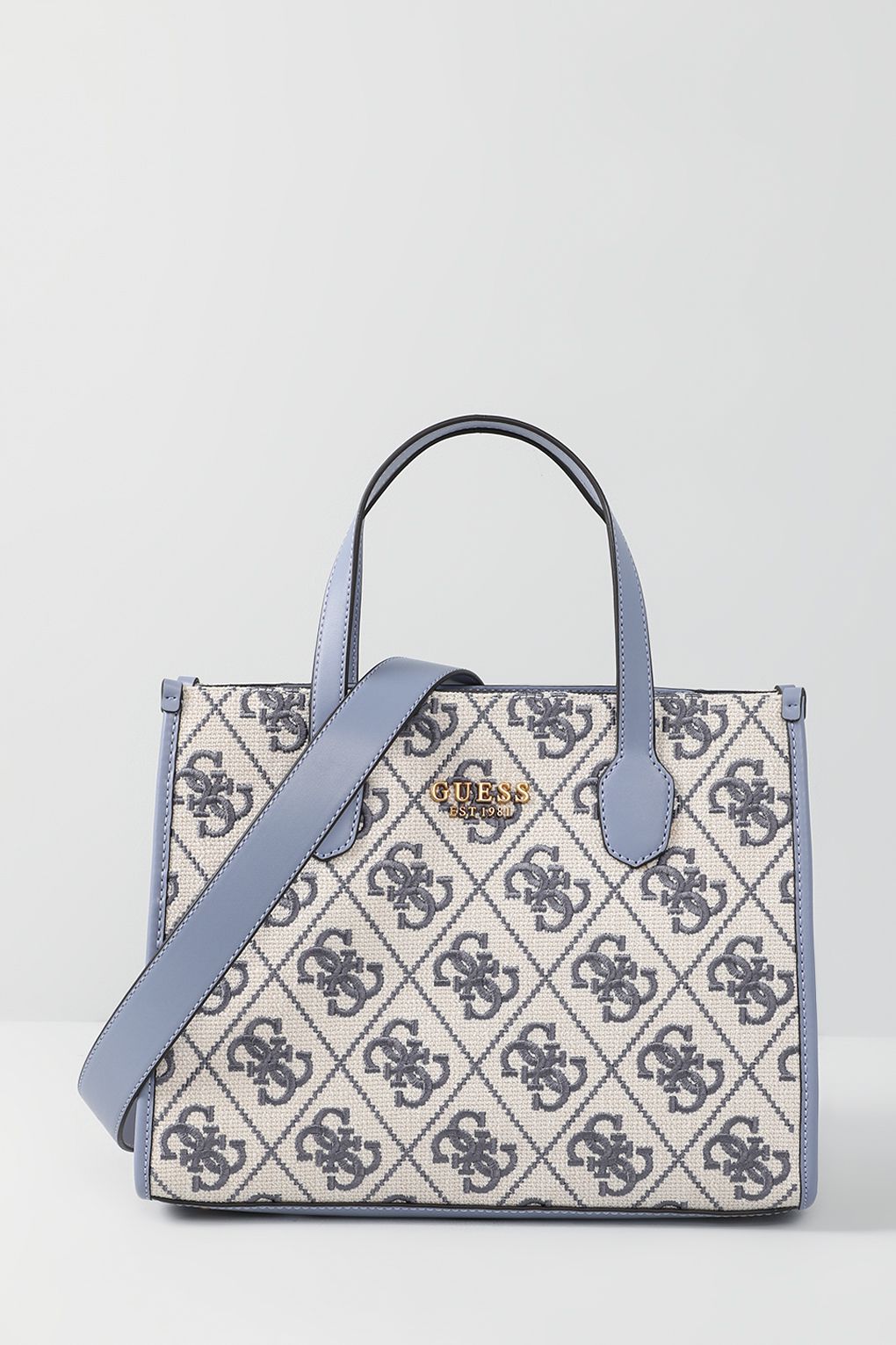

Сумка женская Guess HWSE86 65220 фиолетовая, Разноцветный, HWSE86 65220