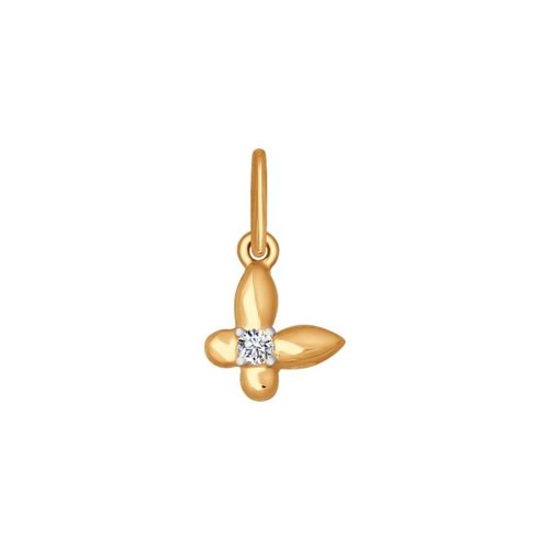 

Подвеска из золота Golden Eagle 34830, фианит, 034830