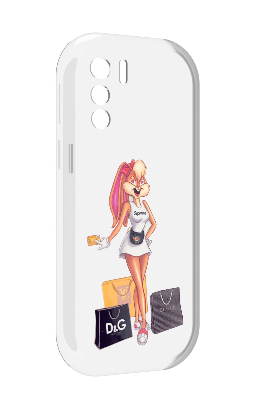 

Чехол MyPads модница-зайка женский для UleFone Note 13P, Прозрачный, Tocco