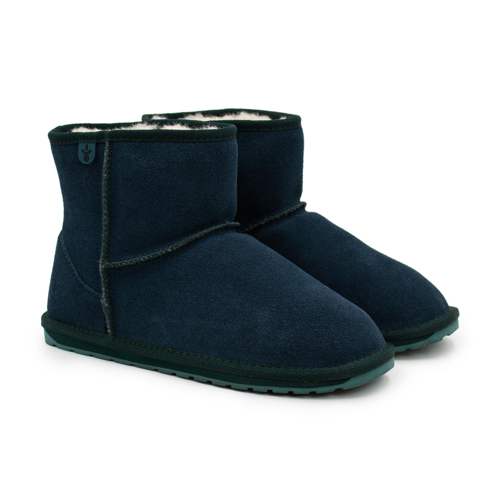

Детские полусапоги из овчины (угги) EMU Australia(Wallaby Mini Teens T10103), зеленые, Зеленый, Wallaby Mini Teens T10103
