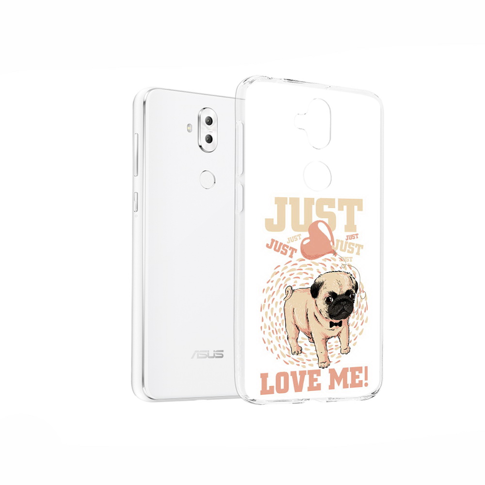 

Чехол MyPads Tocco для Asus ZenFone 5 Lite (ZC600KL) Люби меня, Прозрачный, Tocco