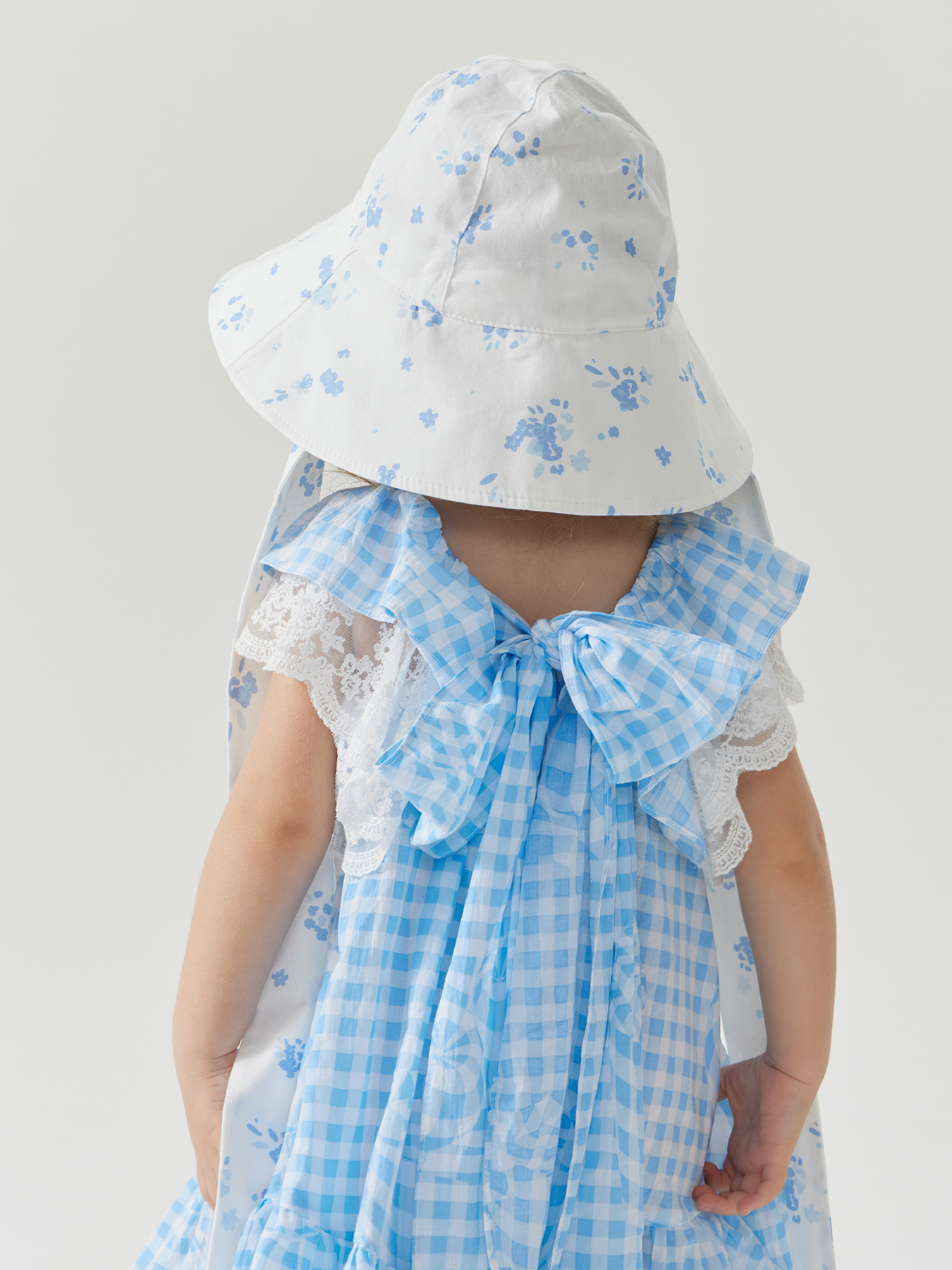 

Панама детская Happy Baby 88181, white&blue, 48-50, Белый;синий, 88181