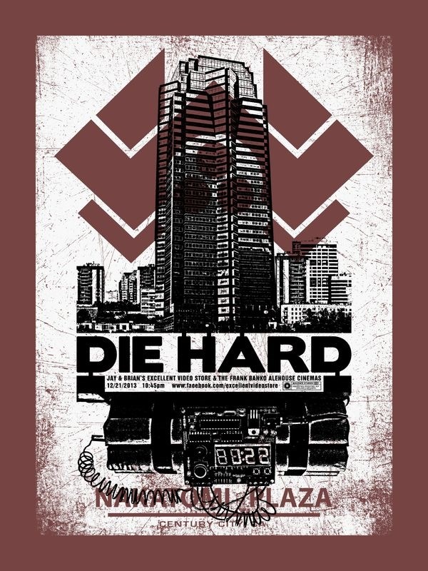 

Постер к фильму "Крепкий орешек" (Die Hard) Оригинальный 38,1x50,8 см