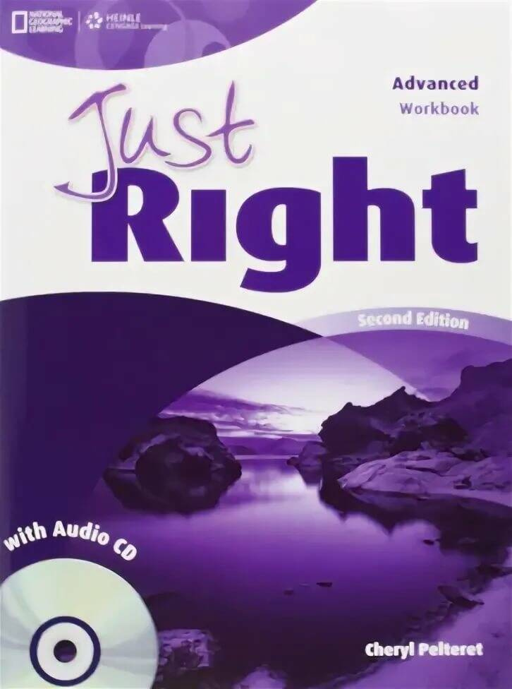 фото Книга just right english advanced workbook without key and cd cengage learning