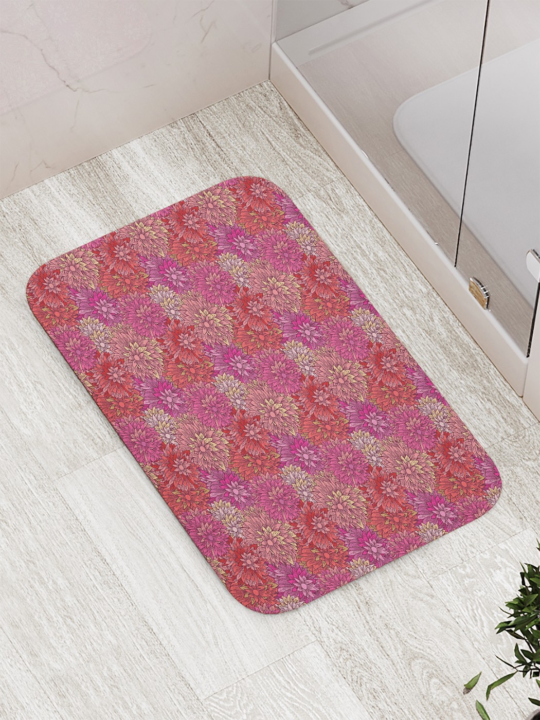 

Коврик противоскользящий для ванной, сауны, бассейна, 77х52 см bath_75205 JoyArty