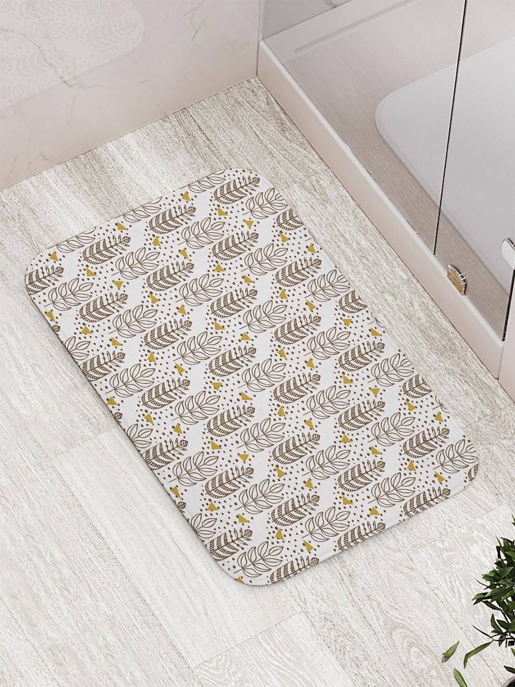 

Коврик противоскользящий для ванной, сауны, бассейна, 77х52 см bath_75194 JoyArty