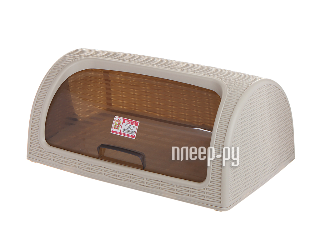 

Хлебница 40x26x18cm пластмассовая Sand 05330, В ассортименте