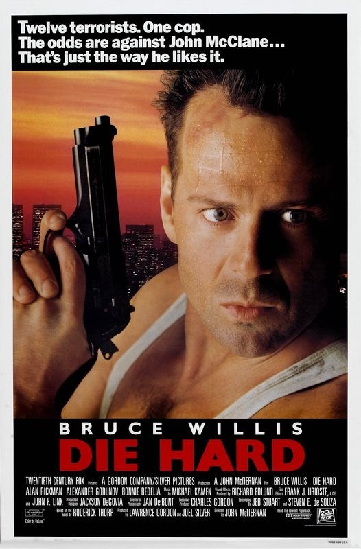 

Постер к фильму "Крепкий орешек" (Die Hard) 50x70 см