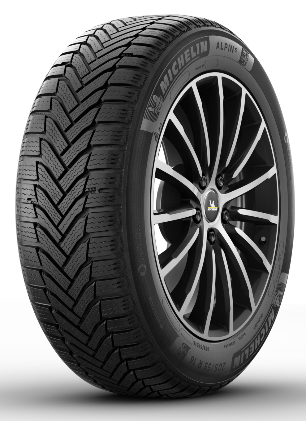 фото Зимние шины michelin alpin a6 205/50 r17 93v