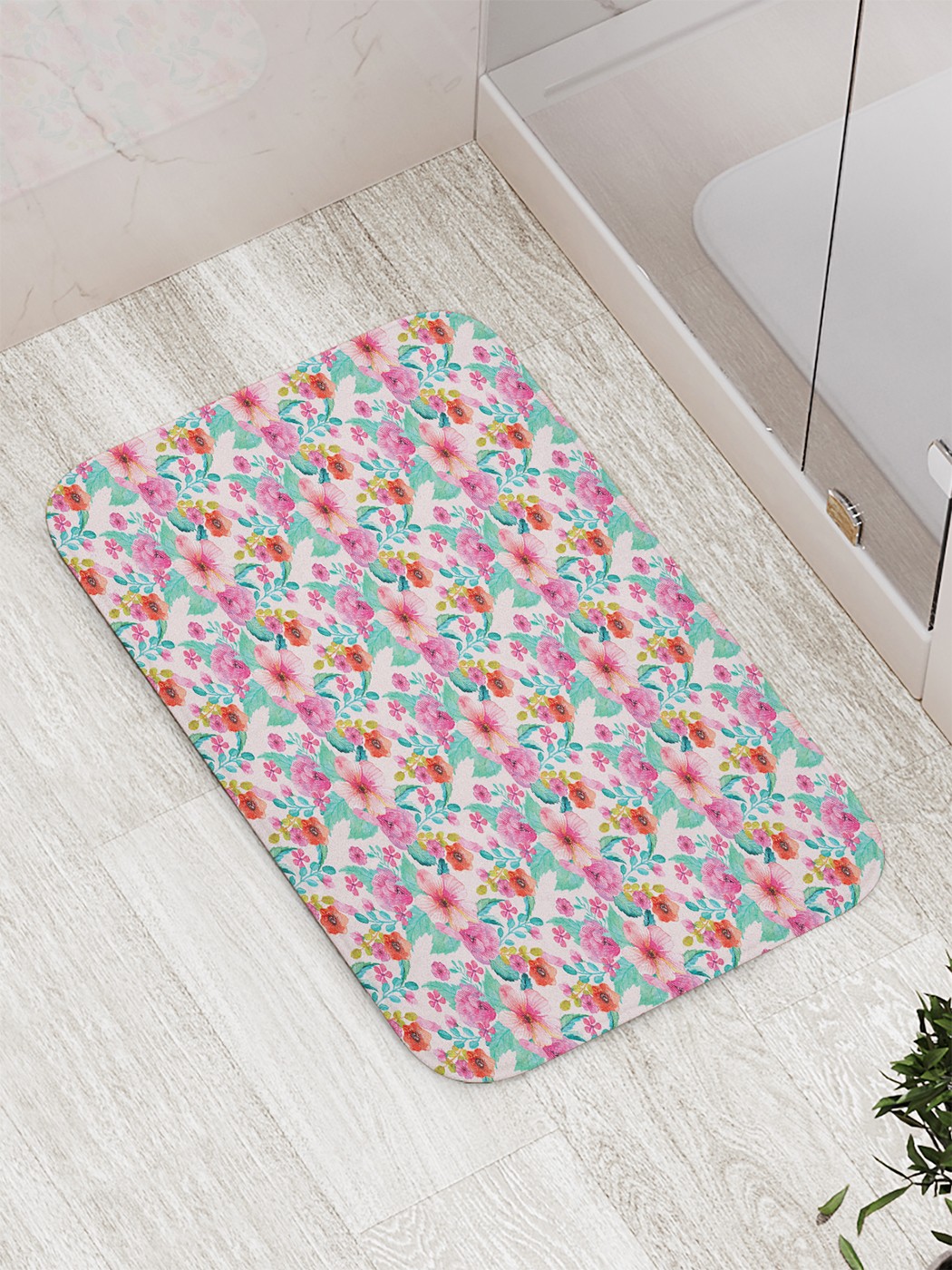 

Коврик противоскользящий для ванной, сауны, бассейна, 77х52 см bath_75183 JoyArty