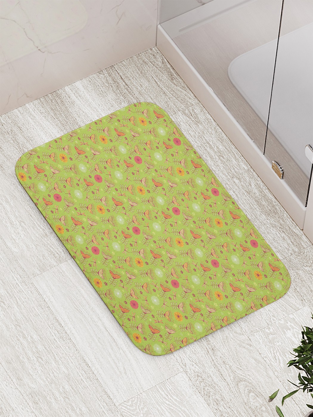 

Коврик противоскользящий для ванной, сауны, бассейна, 77х52 см bath_75182 JoyArty