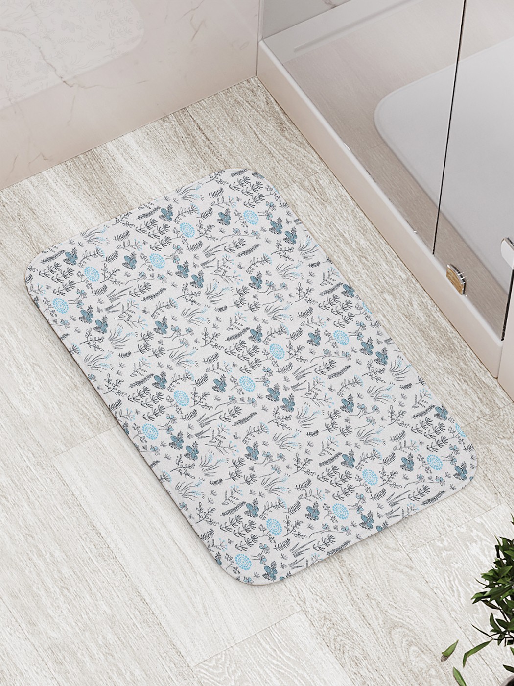 

Коврик противоскользящий для ванной, сауны, бассейна, 77х52 см bath_75148 JoyArty
