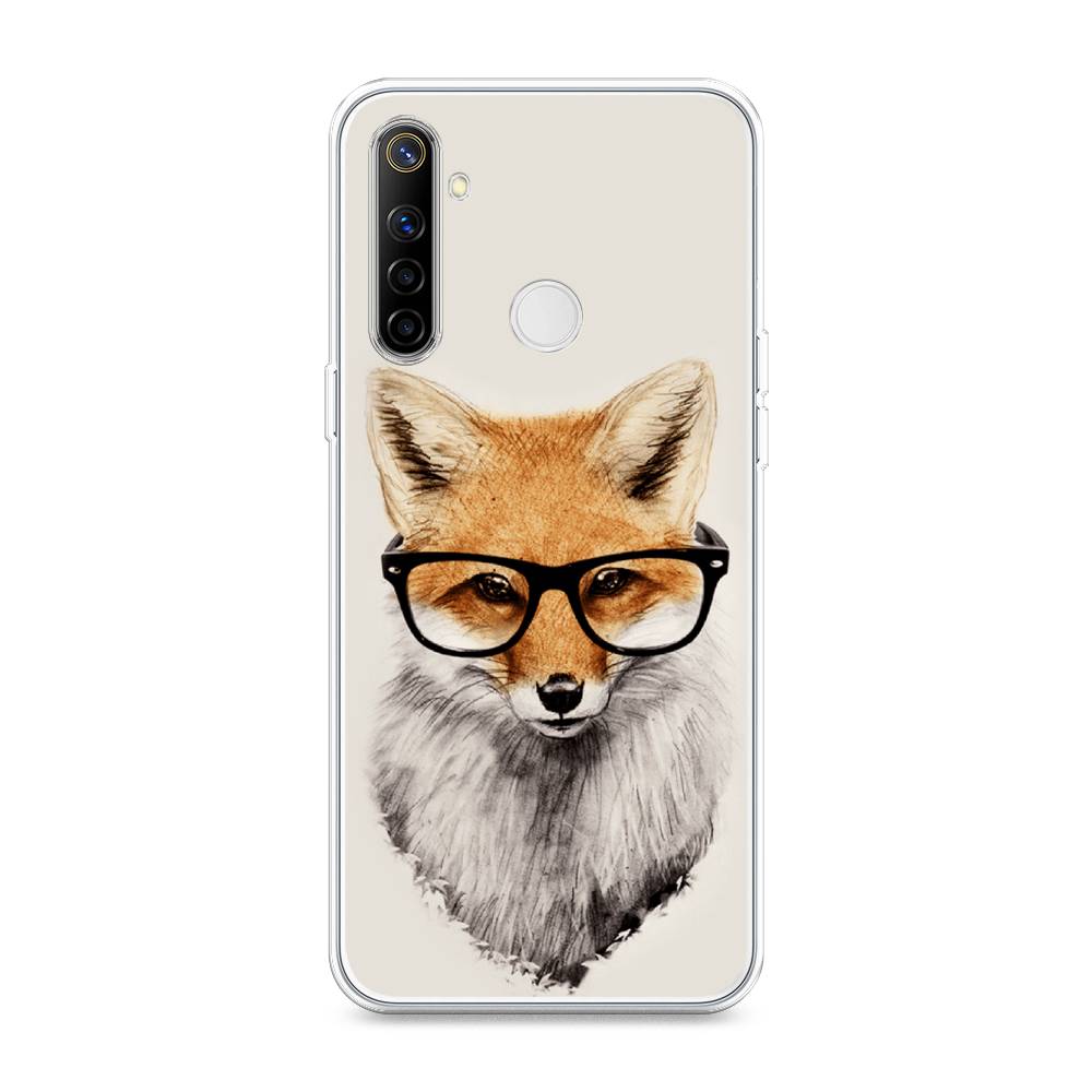 

Чехол Awog на Realme 6i "Лиса в очках", Разноцветный, 252950-10