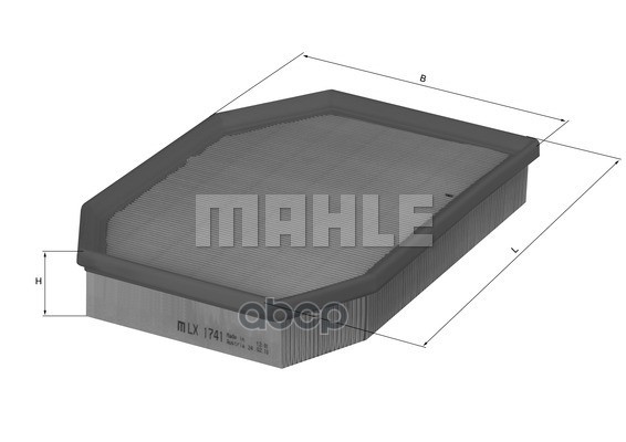 

Фильтр воздушный Mahle/Knecht lx1741