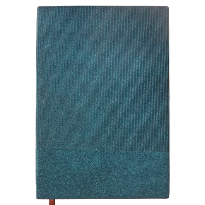 

Ежедневник Calligrata недатированный А5, 80 л, линия, обложка кожзам лайт, синий