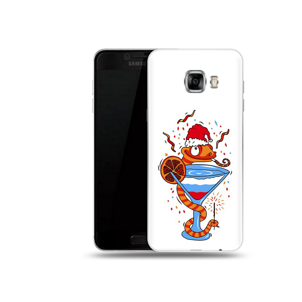Чехол MyPads Tocco для Samsung Galaxy C5 (2016) змейка