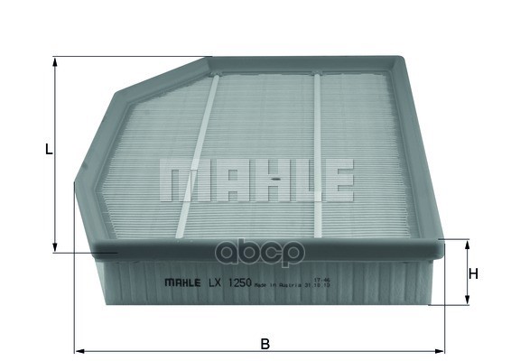 

Фильтр воздушный Mahle/Knecht lx1250