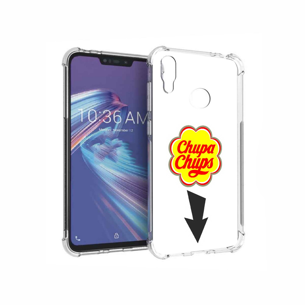 

Чехол MyPads Tocco для Asus ZenFone Max M2 (ZB633KL) чупа чупс, Прозрачный, Tocco