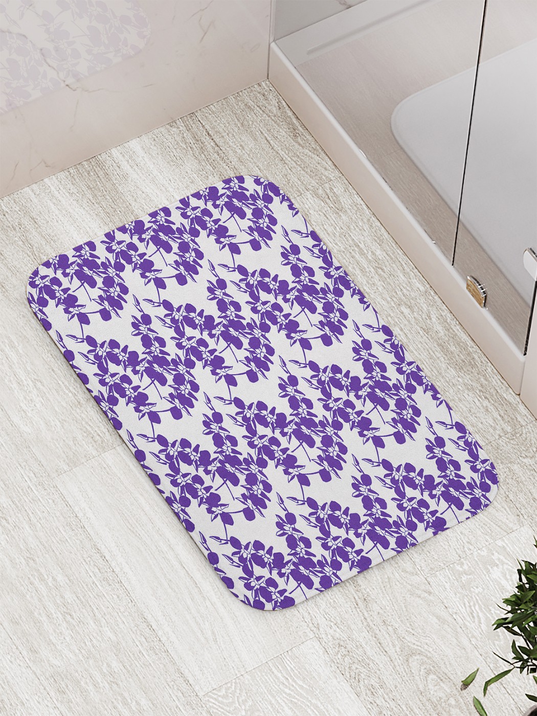 

Коврик противоскользящий для ванной, сауны, бассейна, 77х52 см bath_75079 JoyArty