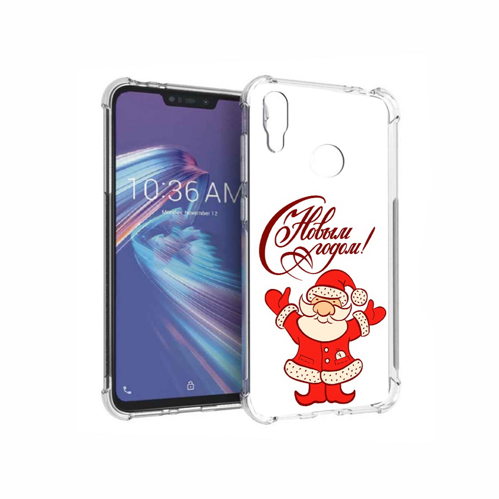 

Чехол MyPads Tocco для Asus ZenFone Max M2 (ZB633KL) Добрый дед мороз с новым годом 2023, Прозрачный, Tocco