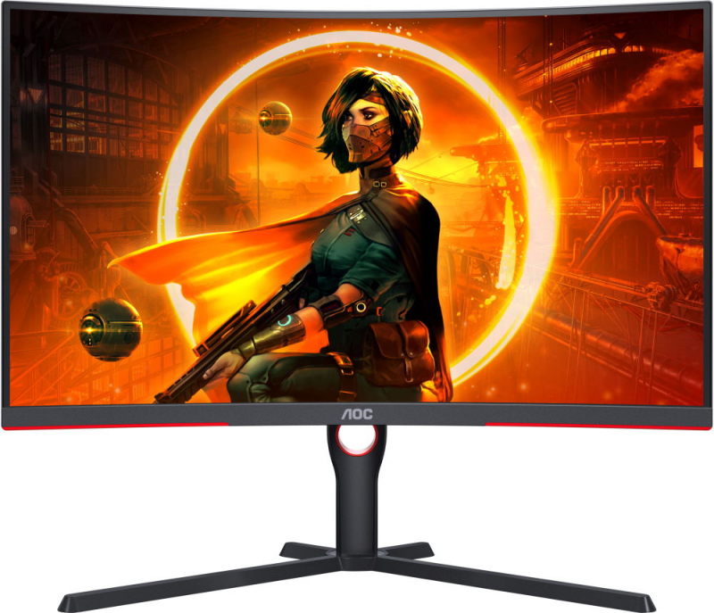 

Монитор AOC CQ32G3SU/BK 31,5" черный, CQ32G3SU/BK