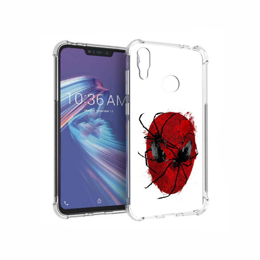 Чехол MyPads Tocco для Asus ZenFone Max M2 (ZB633KL) человек паук