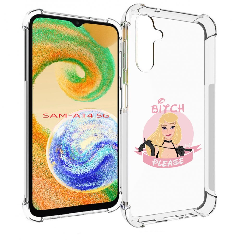Чехол MyPads принцесса-аврора женский для Samsung Galaxy A14 5G