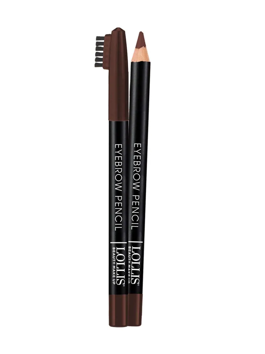 Карандаш для бровей LOLLIS Eyebrow Pencil тон 302 Brown lucas’ cosmetics хна для бровей серо коричневый в саше cc brow grey brown 5 г