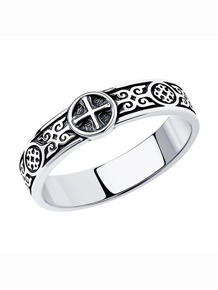 

Кольцо женское из серебра без вставки 585Gold 901000973, р, 901000973