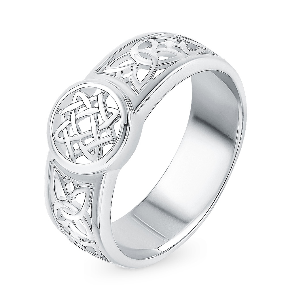 

Кольцо женское из серебра без вставки 585Gold 901000970, р, 901000970