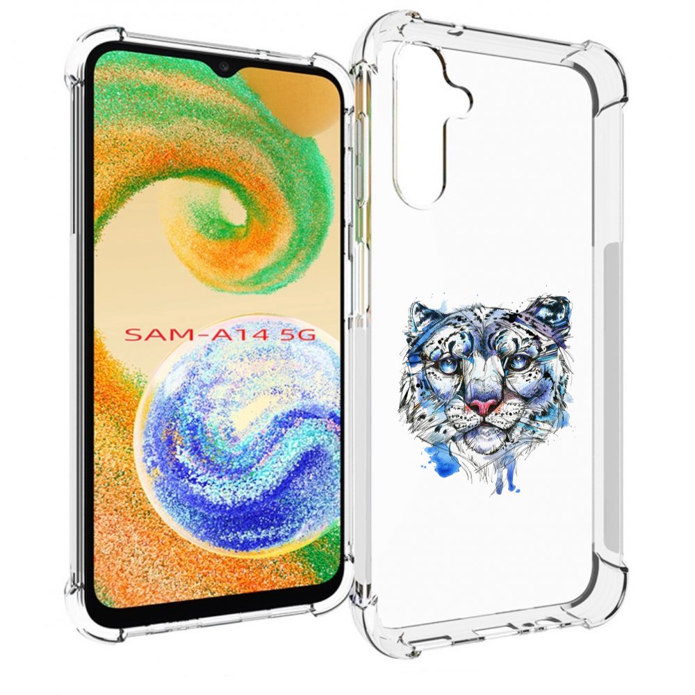

Чехол MyPads водяной тигр для Samsung Galaxy A14 5G, Прозрачный, Tocco