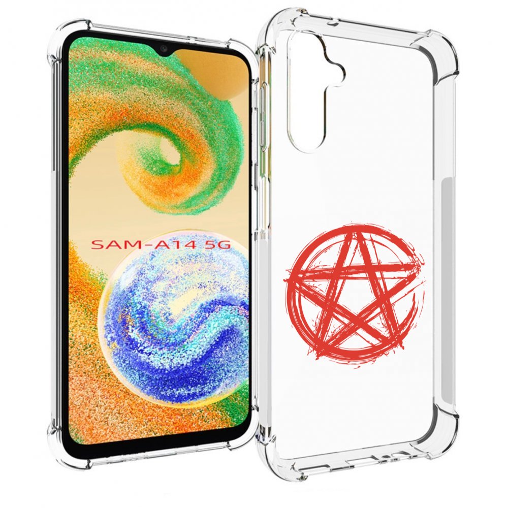 

Чехол MyPads пентаграмма для Samsung Galaxy A14 5G, Прозрачный, Tocco