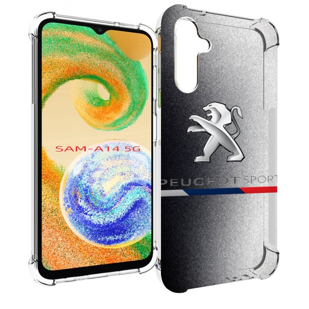 

Чехол Mypads Peugeot 1 Для Samsung Galaxy A14 5G, Прозрачный, Tocco