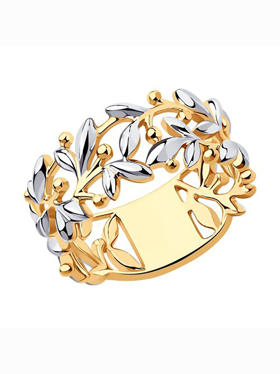 

Кольцо женское из серебра 585Gold 701010408, р, 701010408